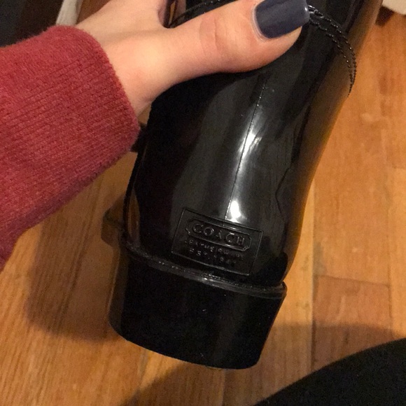 Coach Rainboots NWB - Picture 4 of 6